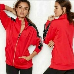 Victoria's Secret red track suit jacket small